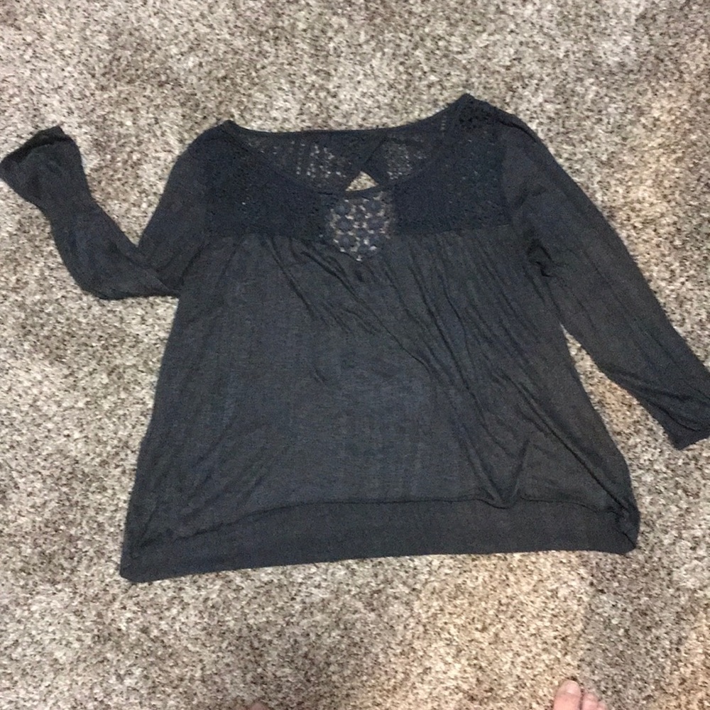 American Eagle Gray Women’s Casual Top